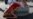 RUSSIA -- An activist attends a protest against torture, next to the World Cup mascot Zabivaka, outside the Saint Petersburg stadium in St. Petersburg, Russia July 3, 2018